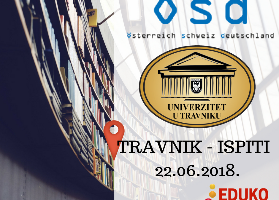 ÖSD ispit u junu 2018. i u Travniku